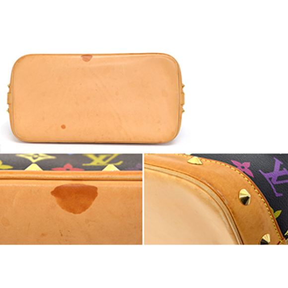 Louis Vuitton Alma Handbag Multicolor Black - Picture 5 of 5